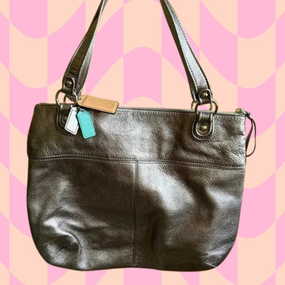 Coach leather Tote bag purse